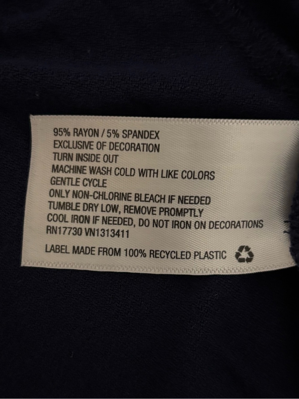 Knox Rose Navy Embroidered Peasant Tunic - Picture 11 of 11